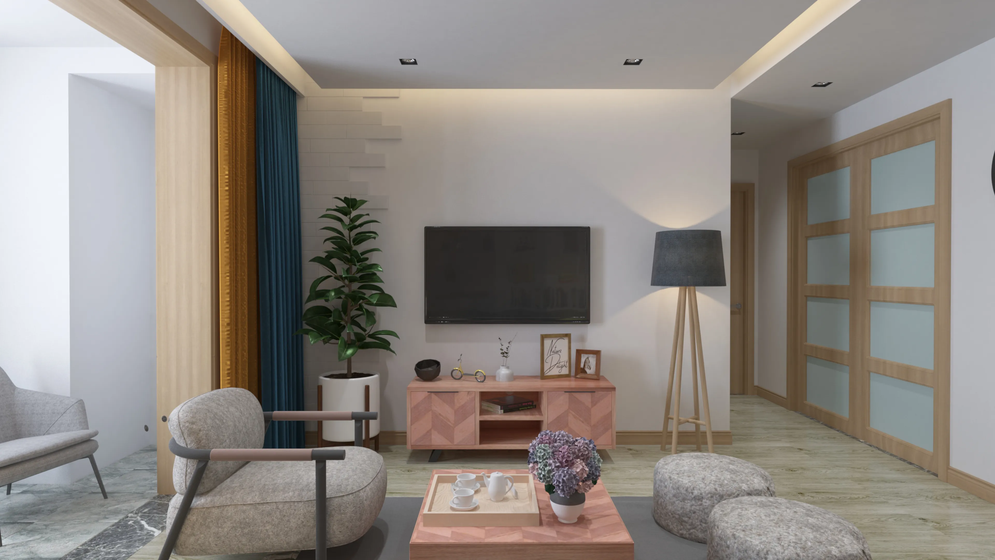 Mango Parquetry Delight